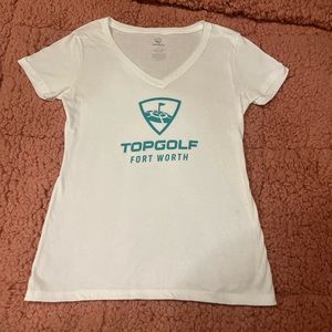 Just like new top golf women’s V-neck size large T-shirt